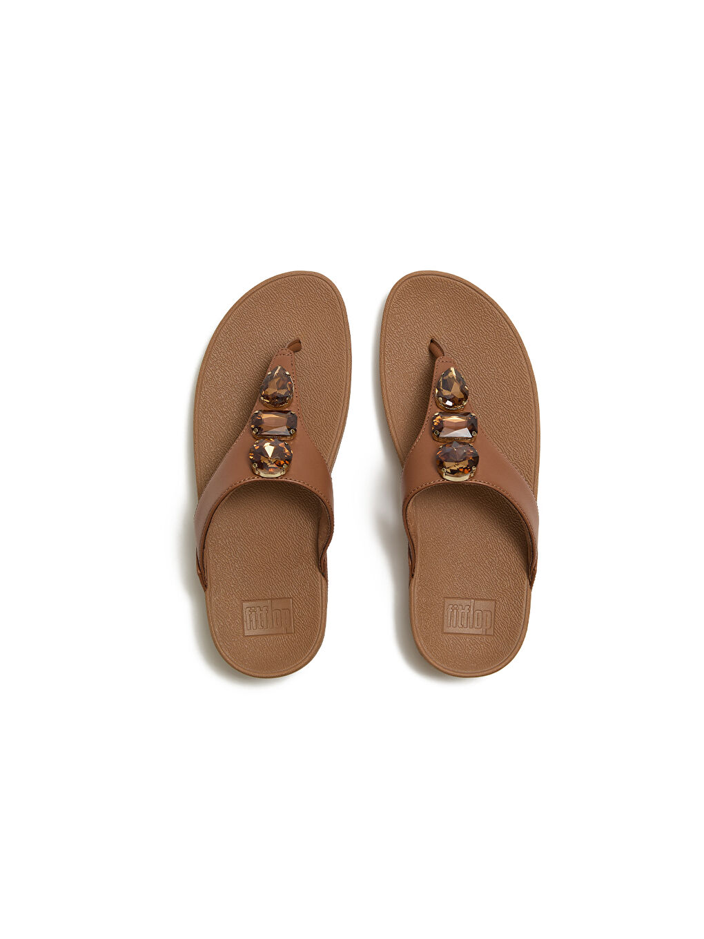 Karışık Kahverengi Kadın Parmak Arası Terlik-2