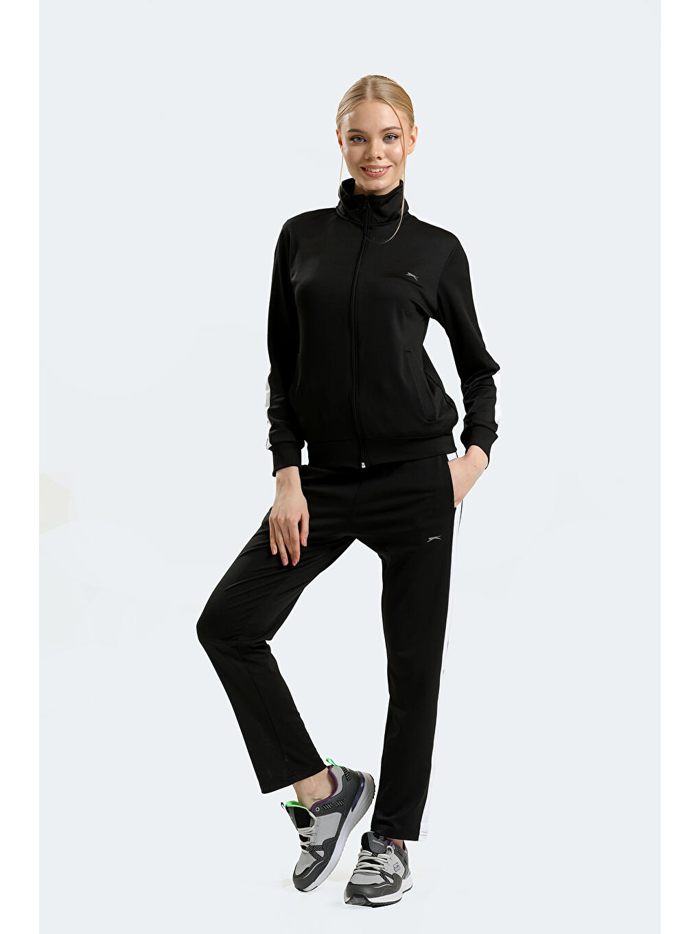 RIFLE Kadın Eşofman Takım Siyah-5