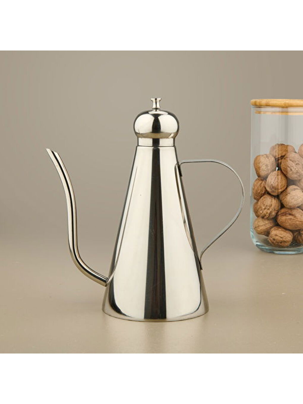 Gri Çelik Yağdanlık - Inox - 1 lt-2