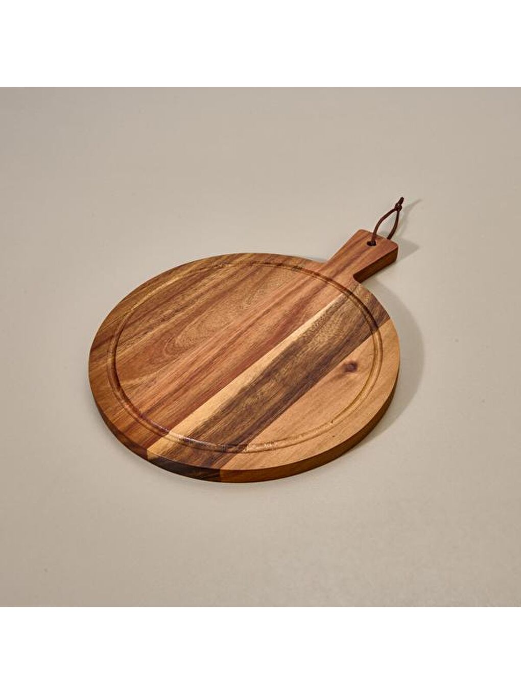 Akasya Kesme Tahtası - Kahverengi - 32x25 cm-2