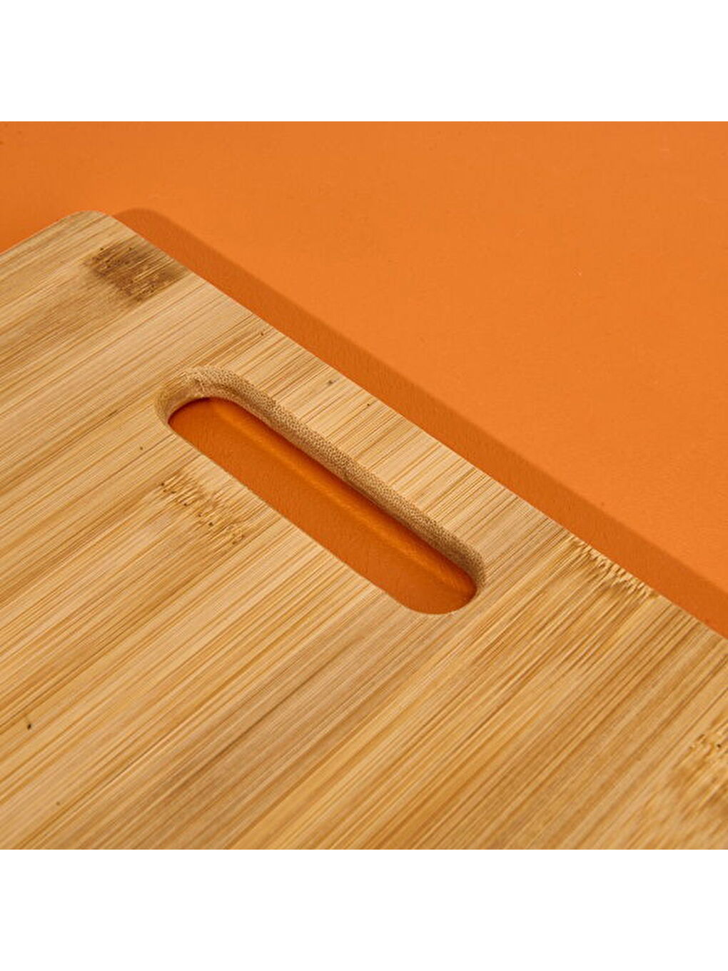 Bambu 2'li Kesim Tahtası - Kahverengi-1