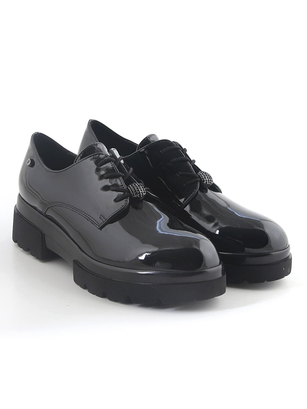 Siyah Kadın Klasik Ayakkabı 2G5279DS 5279DS Vernice Nera-1