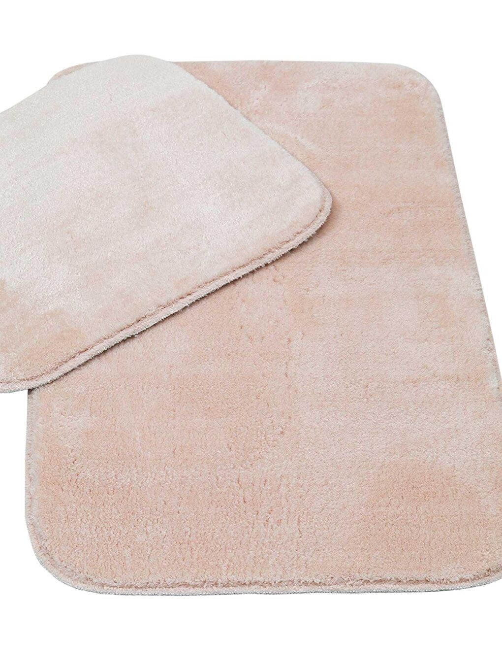 Elart Pembe Banyo Paspas Takımı 2'li Pelüş