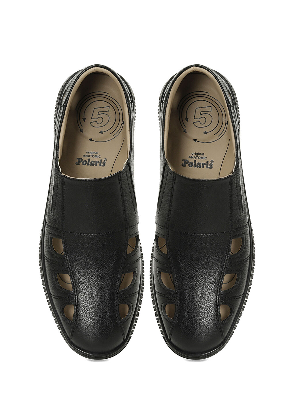 108059.M 5FX Siyah Erkek Rahat Ayakkabı-3