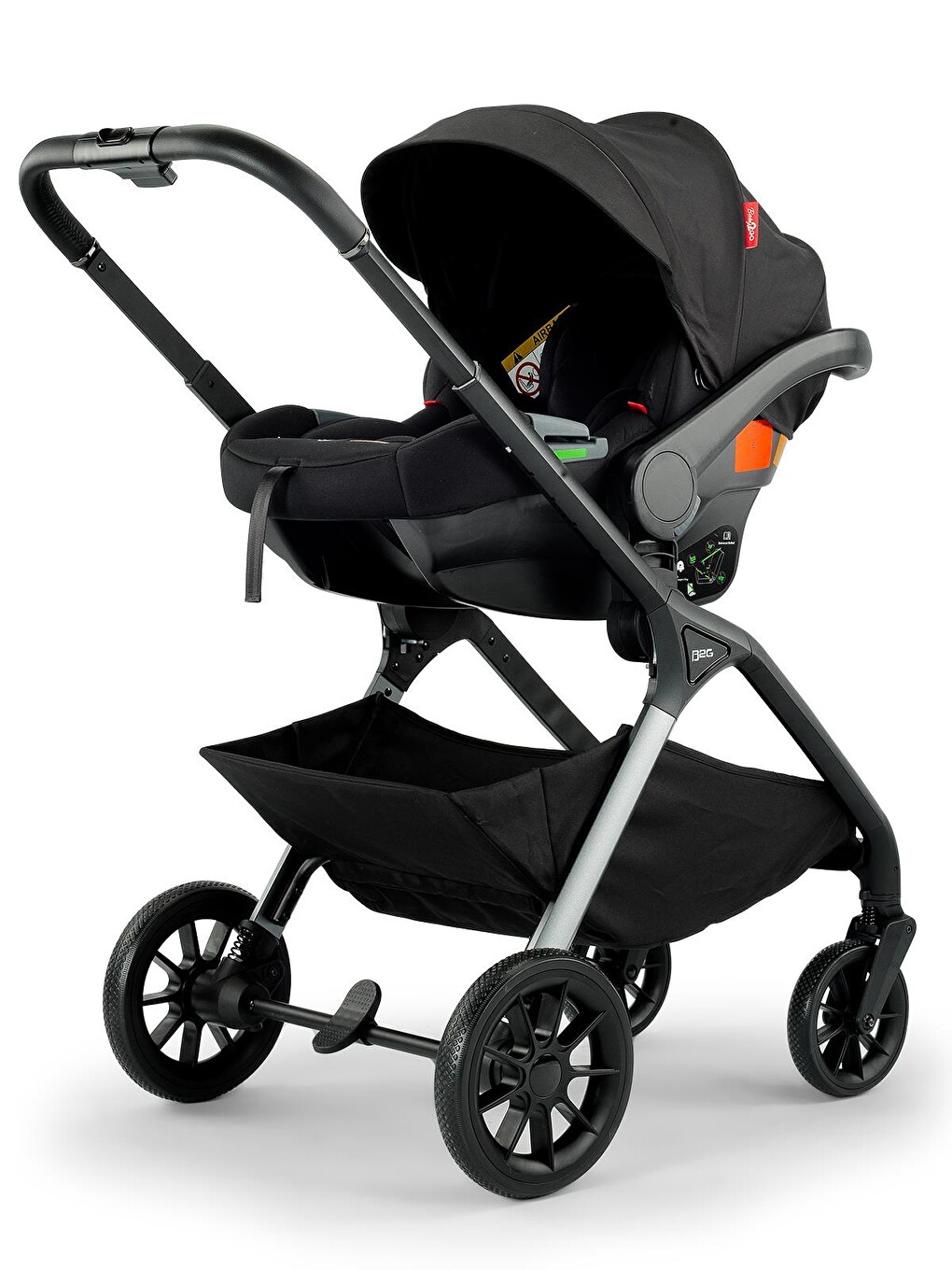 Next Travel Sistem Bebek Arabası - Gri-3