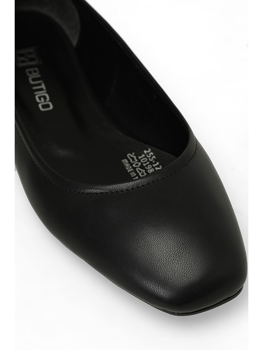 25S-121 5FX Siyah Kadın Babet-6