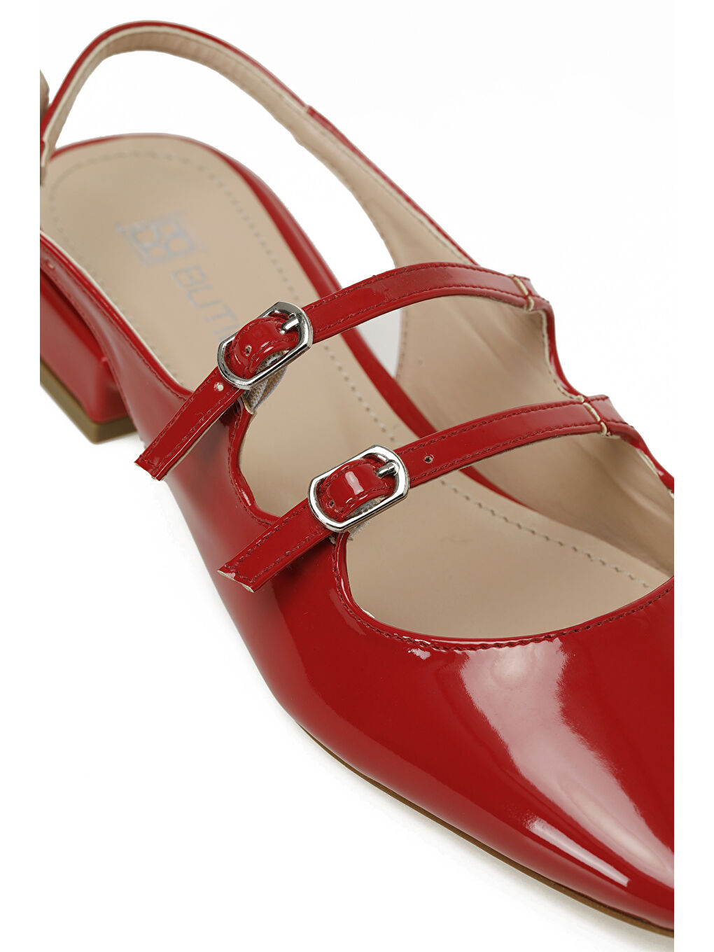 25S-422 5FX Kırmızı Kadın Babet-6