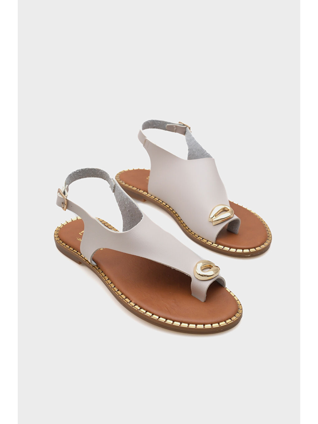 Bej Janot Kadın Sandalet-1