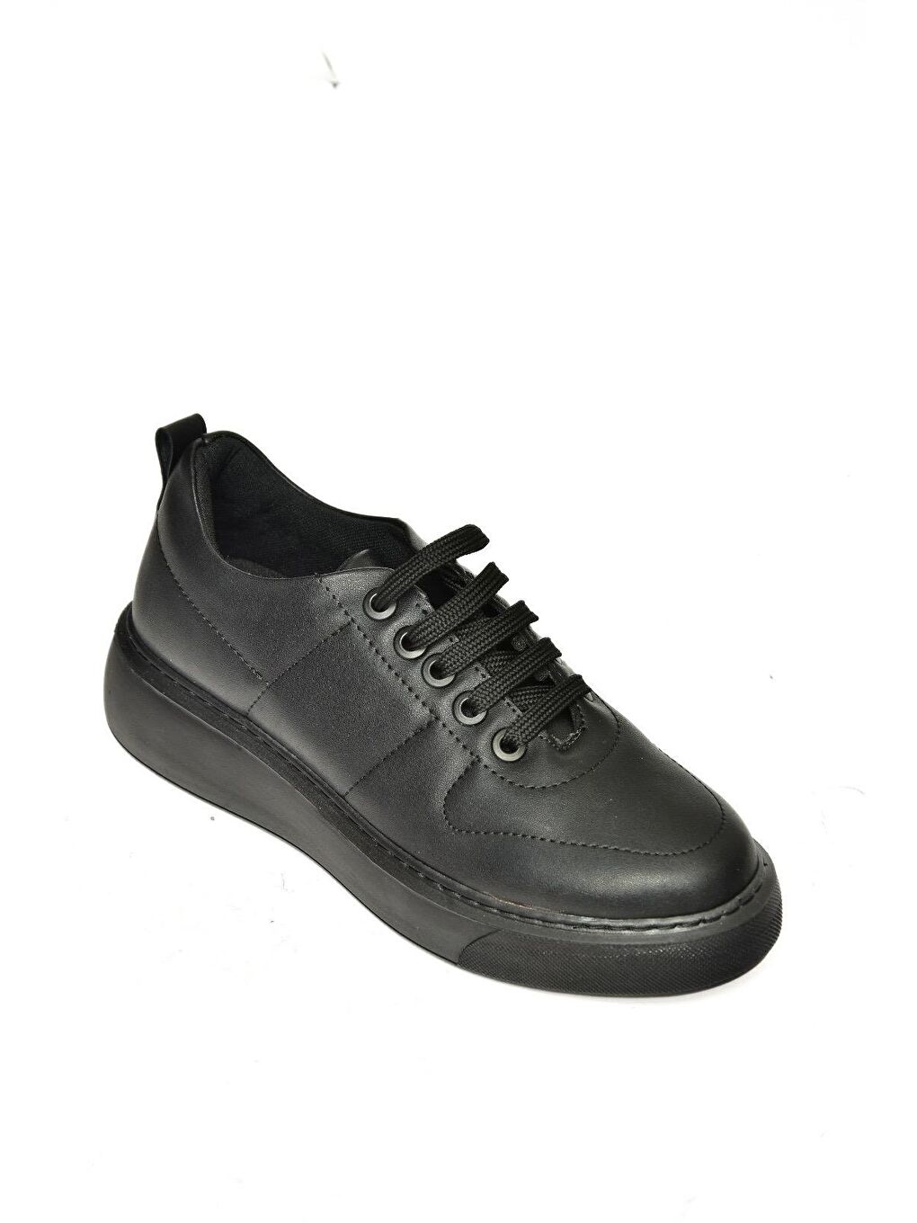 Fox Shoes Gri T2741483 Siyah Kadın Sneakers - 7