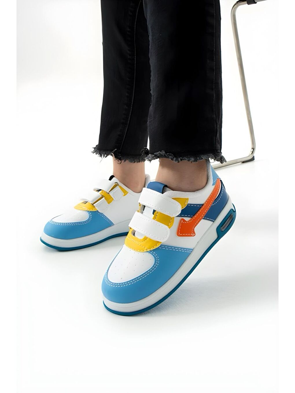 Mavi Wints Erkek Kız Bebek Çocuk Işıklı Çocuk Spor Ayakkabı