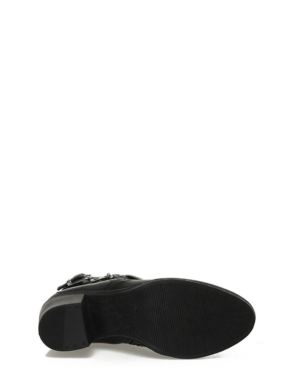 24K-1031 5PR Siyah Kadın Topuklu Bot-5