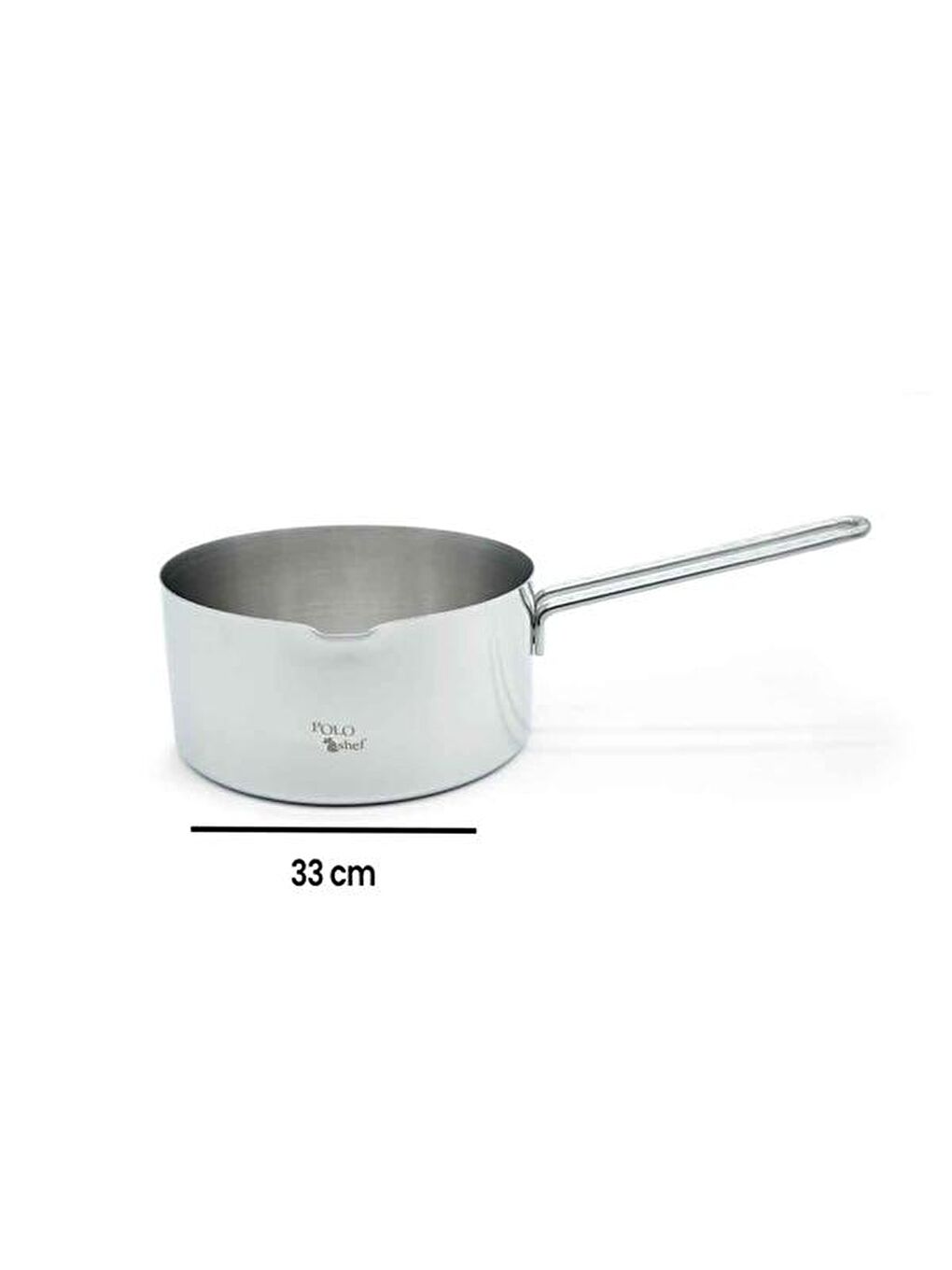 Gri Royal Çelik Sos Tavası - 33x7,5x16 cm-2