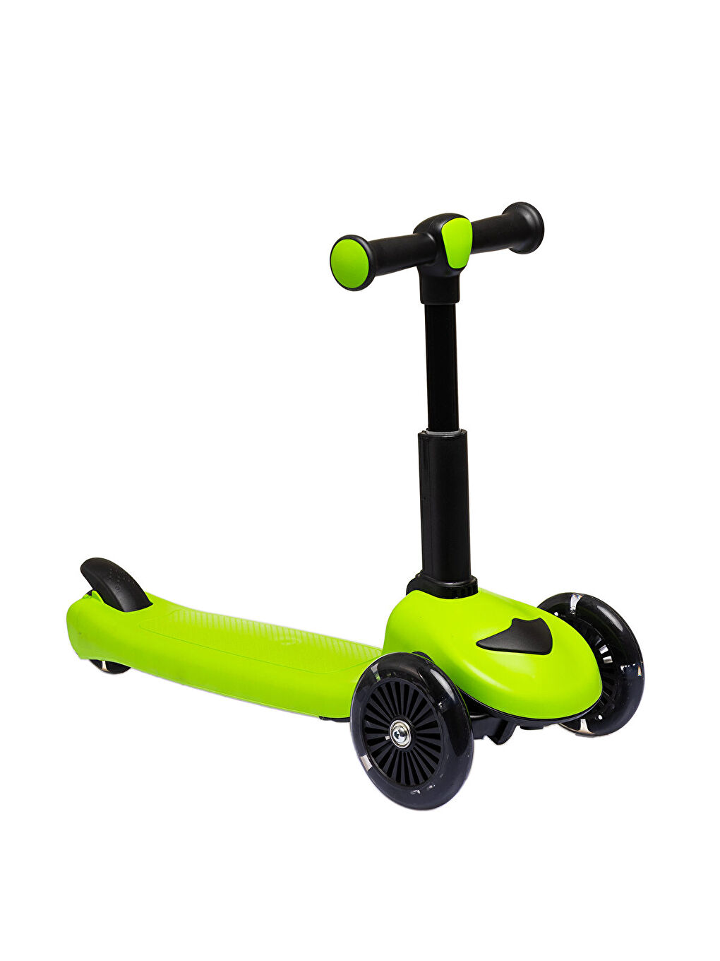 Funride Oturmalı Işıklı Scooter Yeşil-2