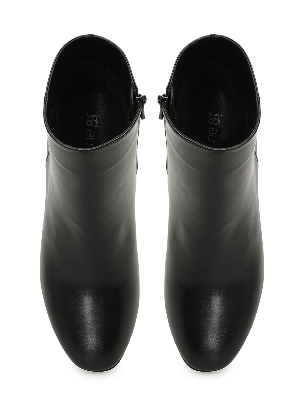 21K-256 5PR Siyah Kadın Topuklu Bot-3