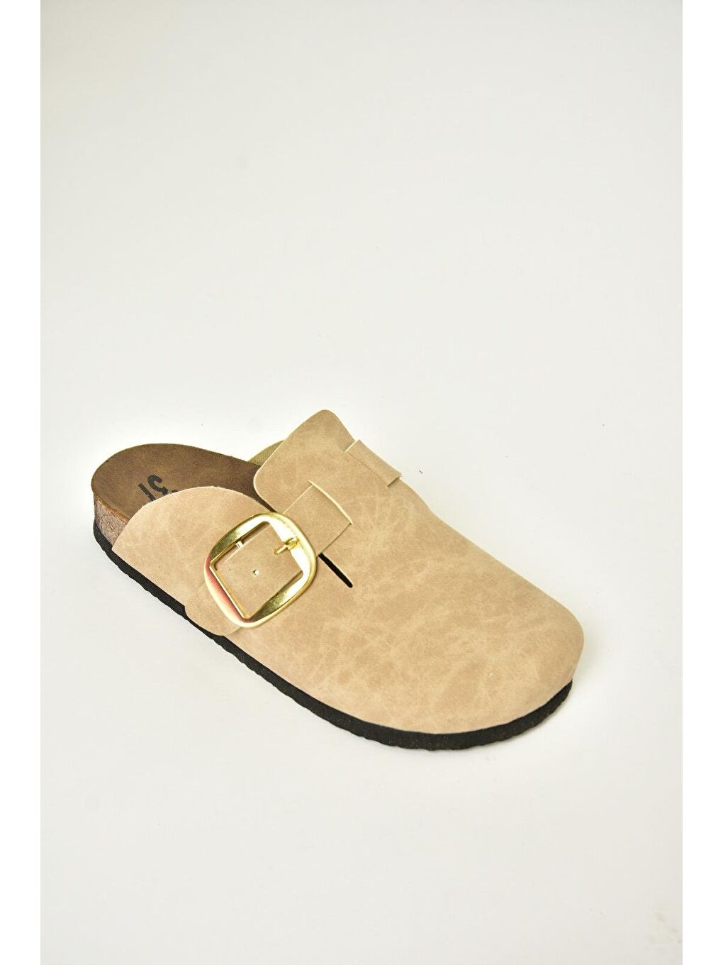 Kahverengi T7775890 Ten Kadın Terlik-4