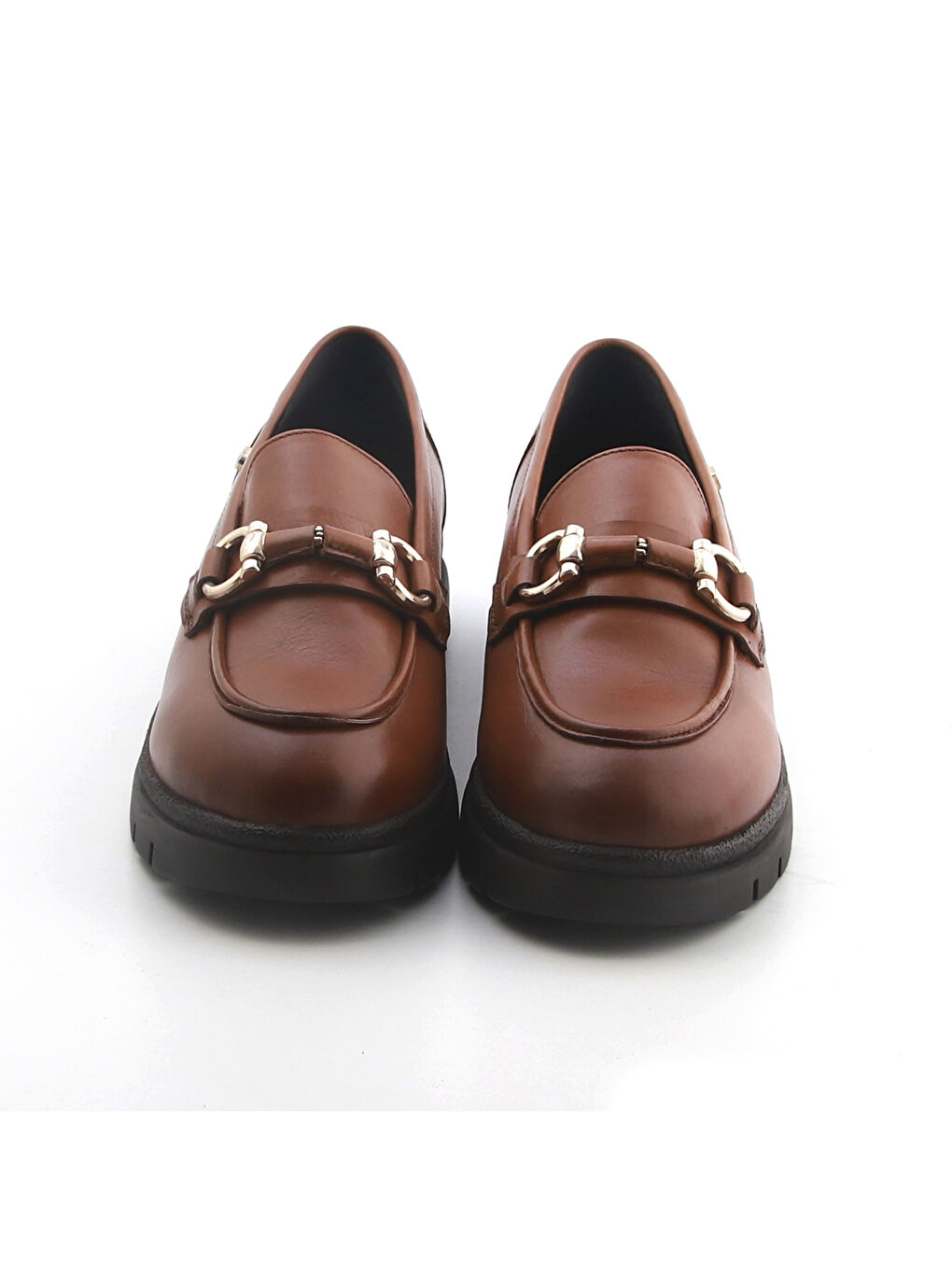 Kahverengi Kadın Oxford ( Klasik) 1F5393DP 5393DP Cuoio-2