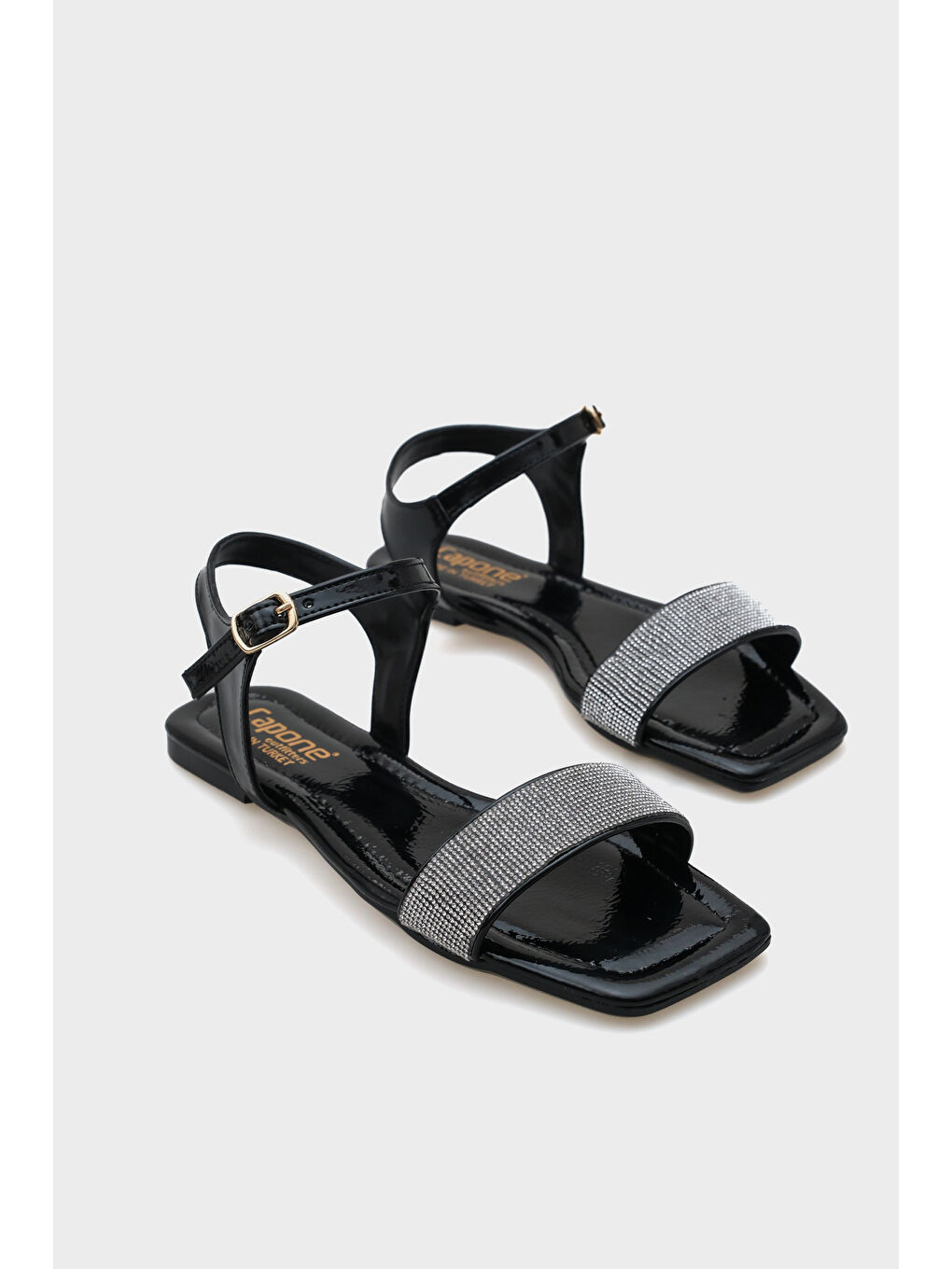 Siyah Chantal Kadın Sandalet-1