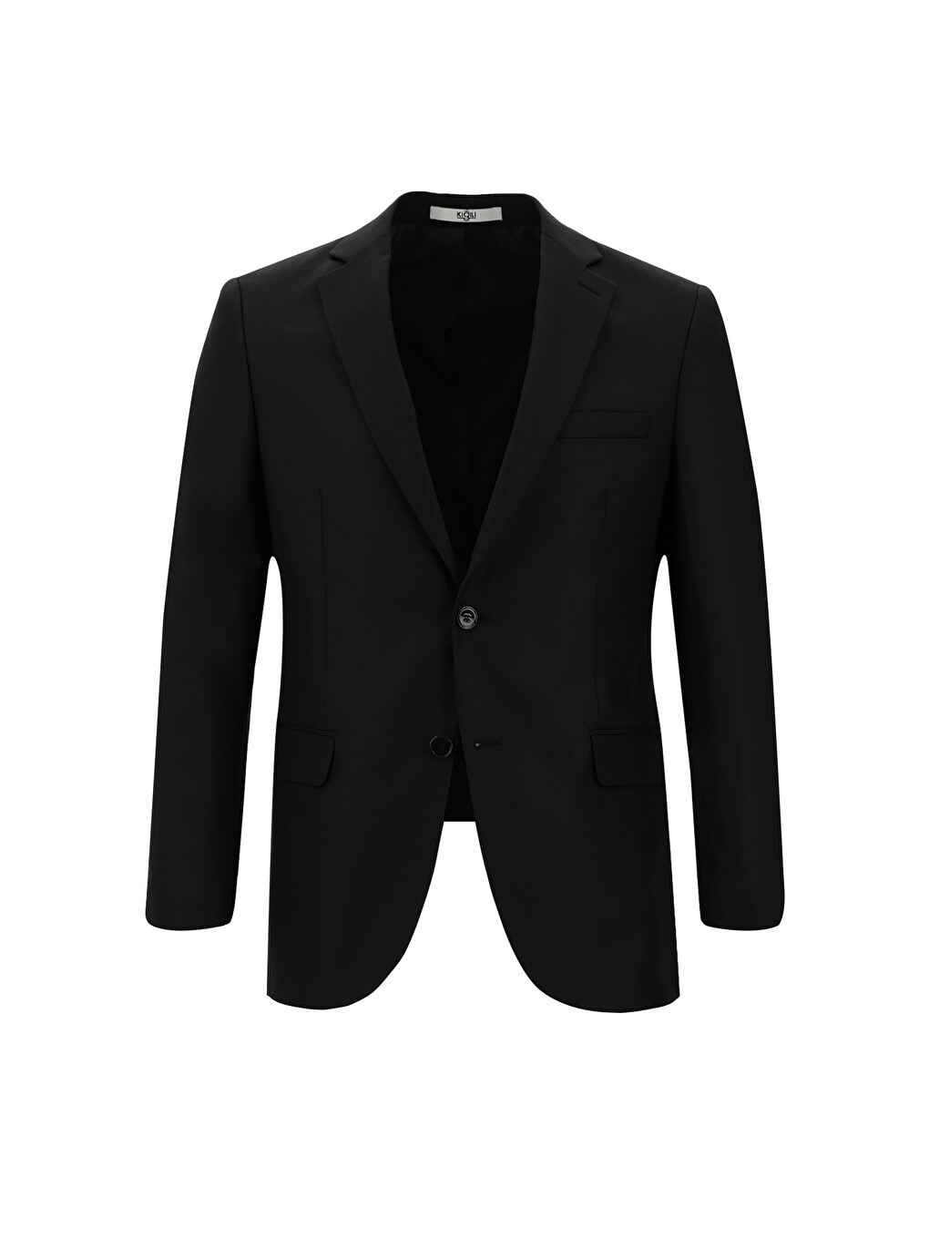 Siyah Slim Fit Dar Kesim Klasik Takım Elbise-1
