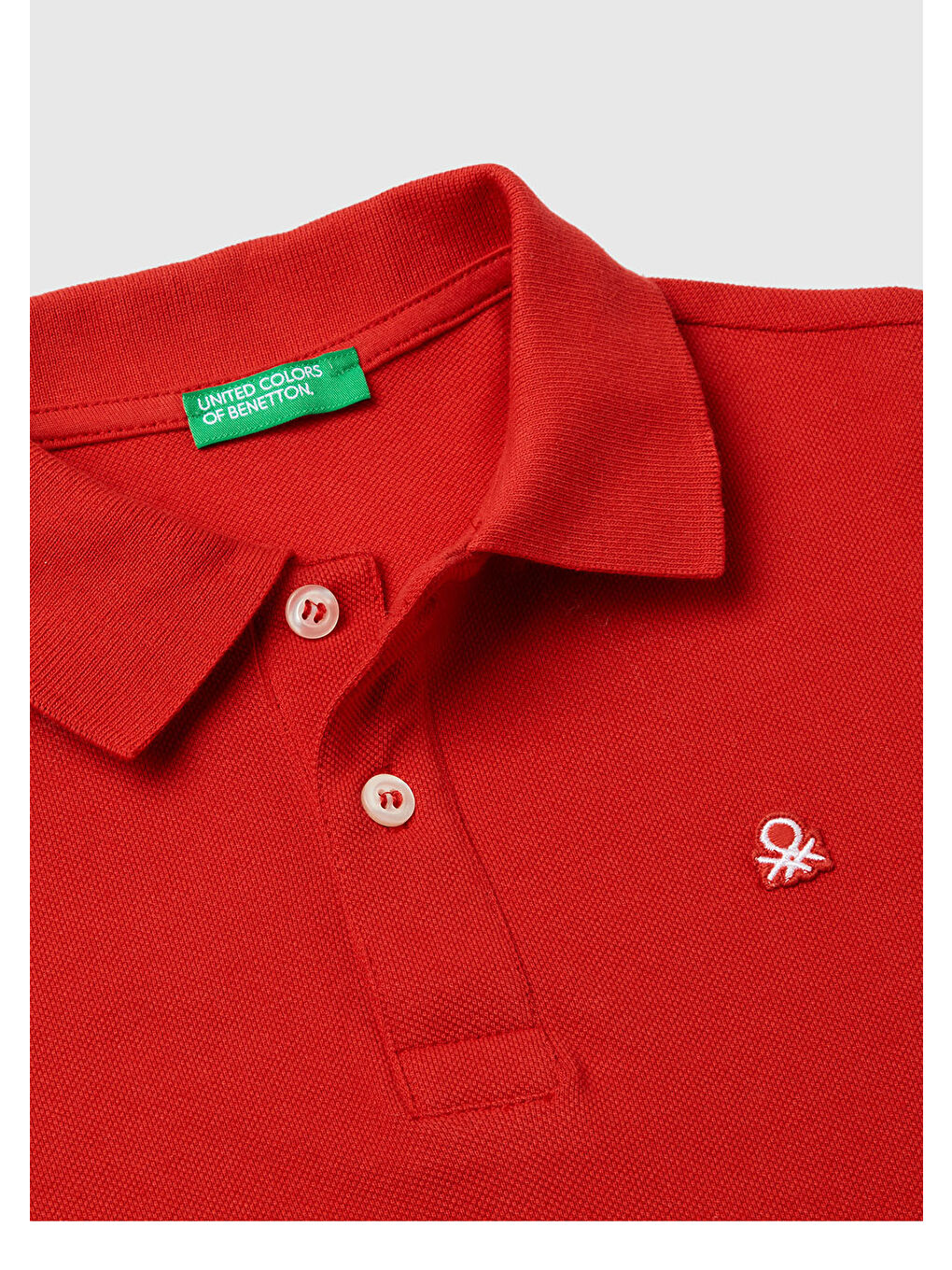 Erkek Çocuk Kırmızı Logolu Polo T-Shirt-2