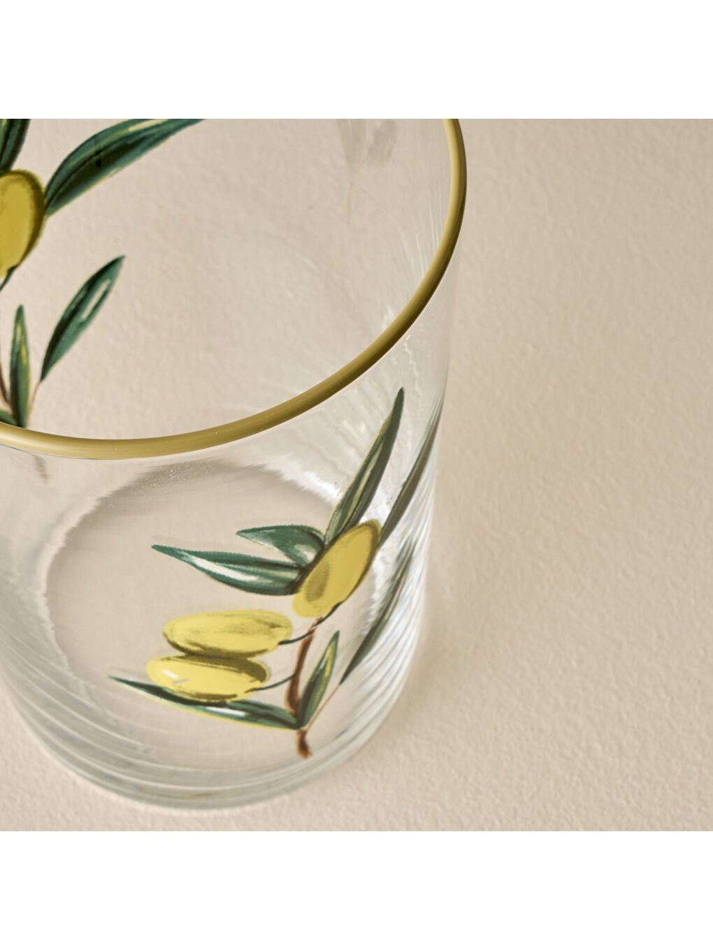 Olive Meşrubat Bardağı 4'lü Yeşil (510 cc)-2