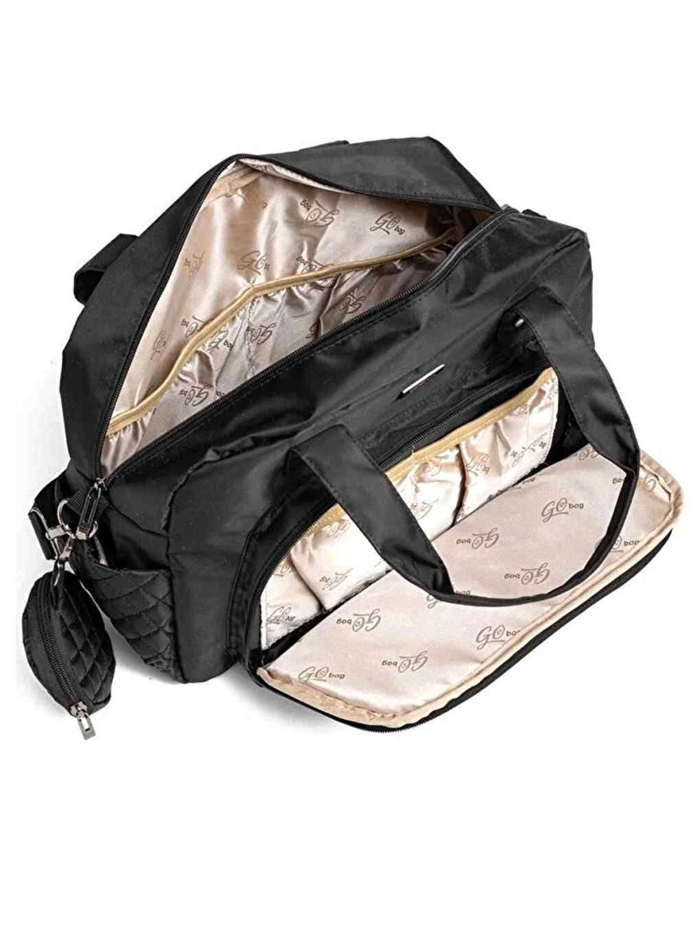 Go Bag Olivia Anne Bebek Bakım Çantası - Siyah-3