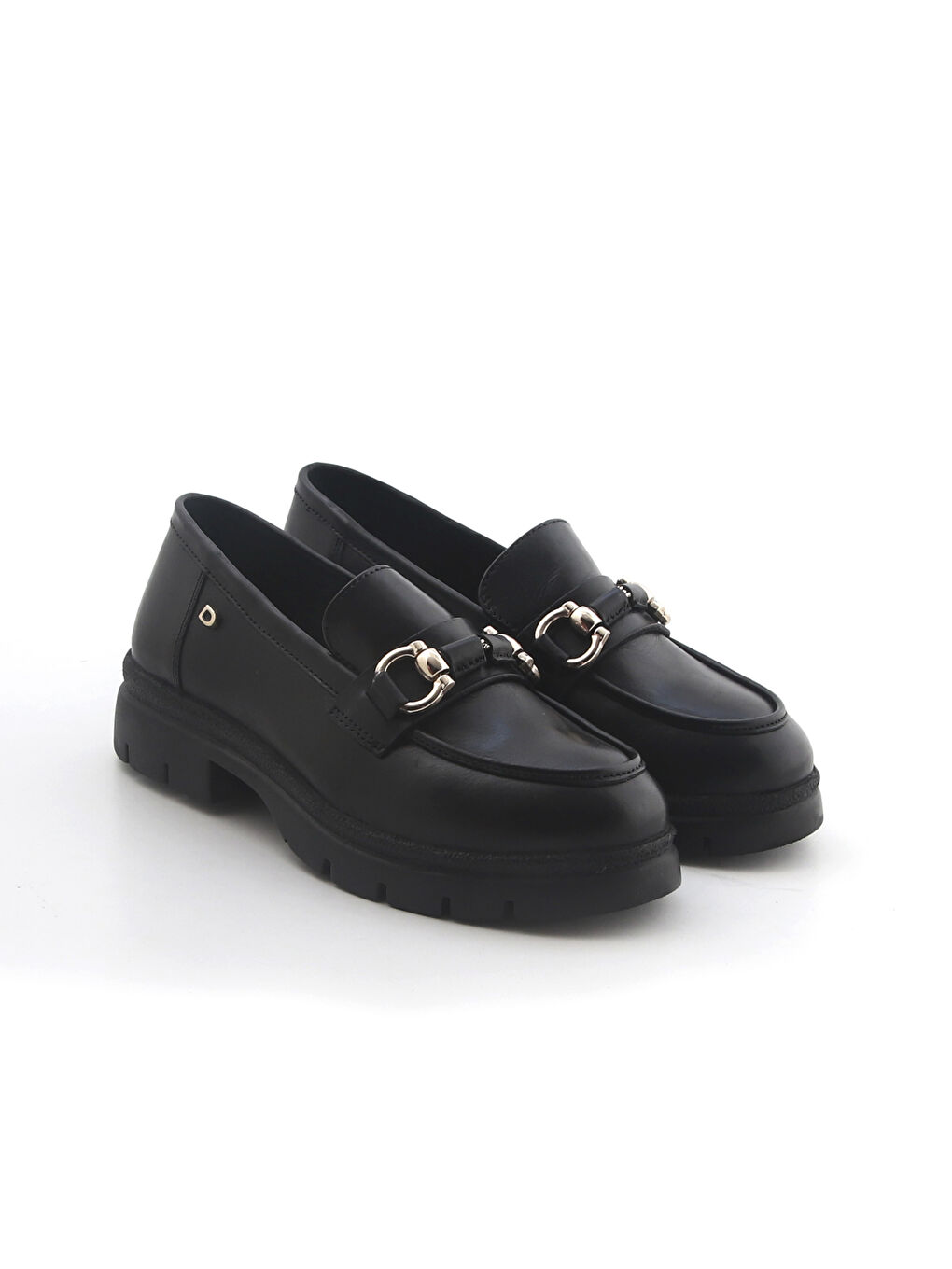 Siyah Kadın Oxford ( Klasik) 1F5393DP 5393DP Nero-1