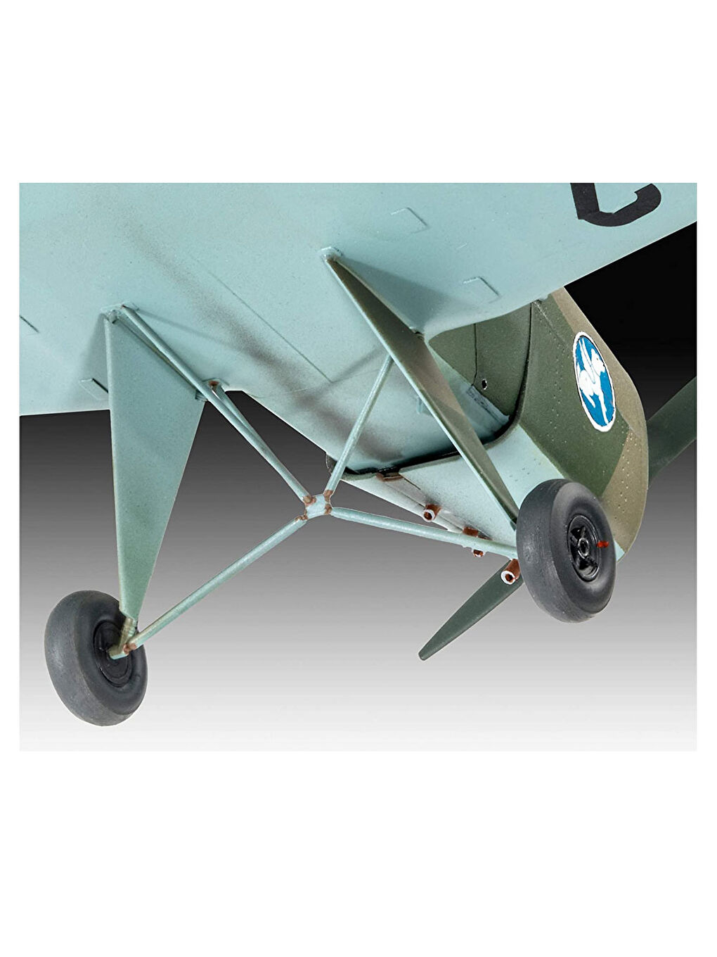 Revell Renksiz Maket Bücker Bü131 03886 - 3