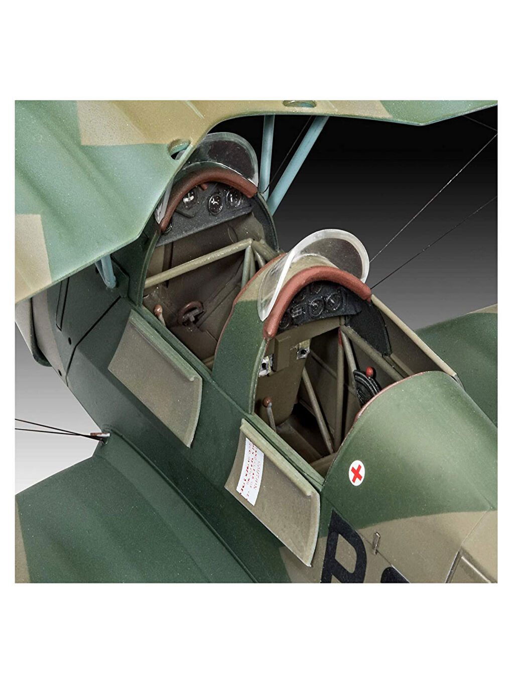 Revell Renksiz Maket Bücker Bü131 03886 - 4