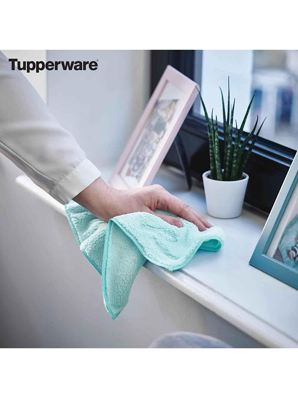 Tupperware Mavi Doğa Dostu Microfiber Toz Bezi 2'li - 2