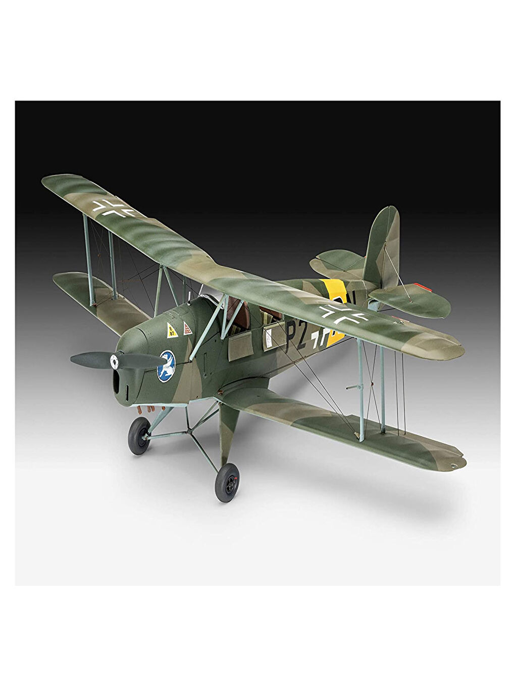 Revell Renksiz Maket Bücker Bü131 03886 - 1