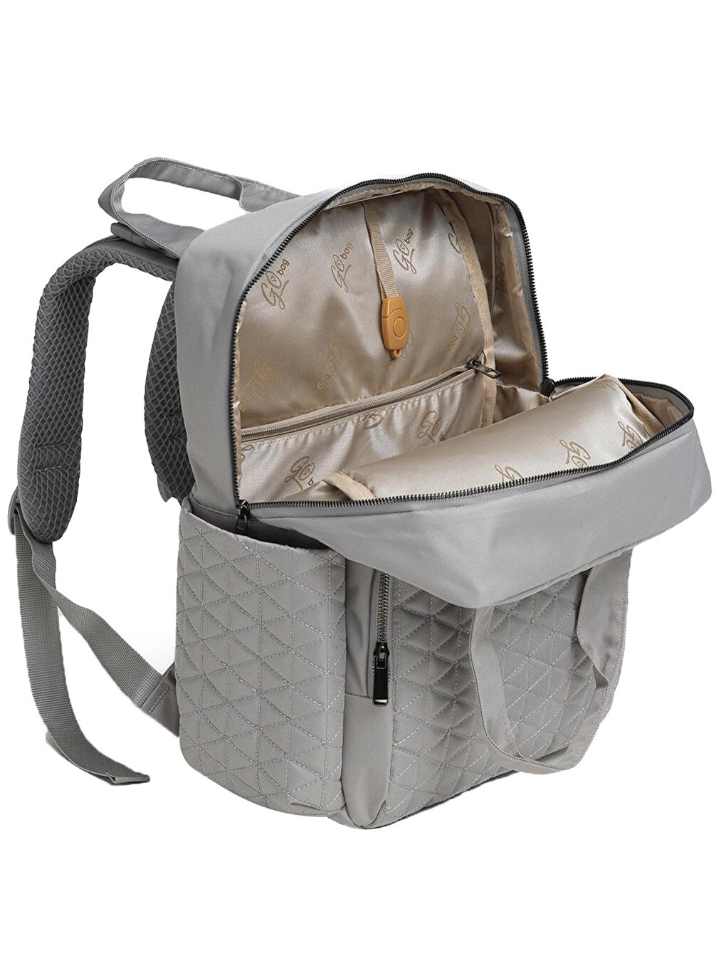 Go Bag Astoria Anne Bebek Bakım Çantası - Gri-5
