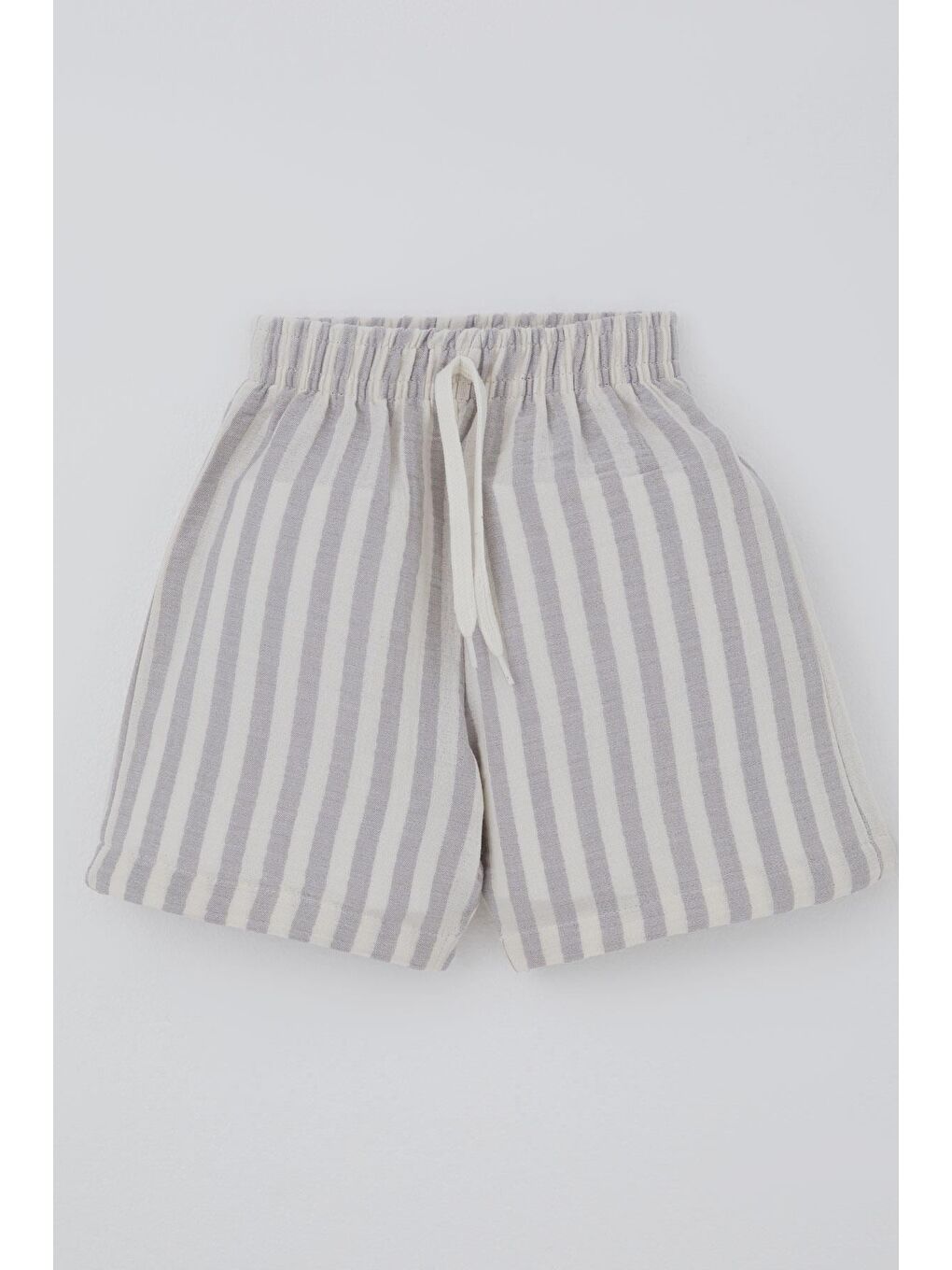 Erkek Bebek Şortlu Takım Motivasyon Temalı Bağcık Aksesuarlı Ekru (9 Ay-3 Yaş)-2