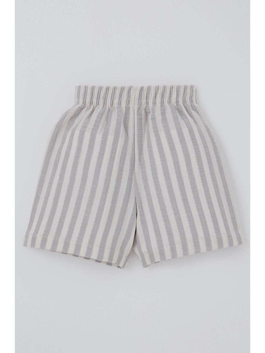 Erkek Bebek Şortlu Takım Motivasyon Temalı Bağcık Aksesuarlı Ekru (9 Ay-3 Yaş)-4