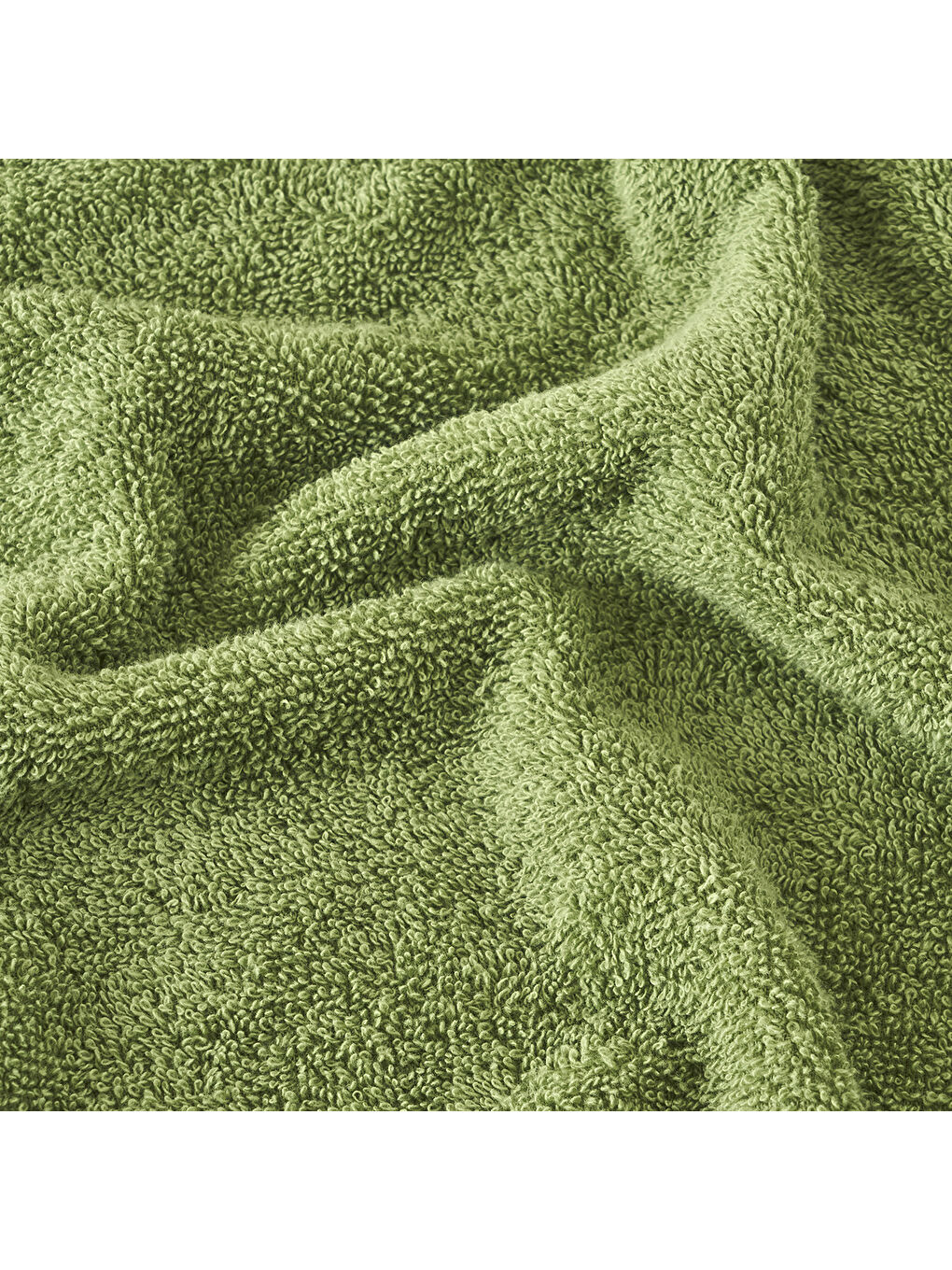 %100 Pamuk Frog Kundak Havlu Yeşil (75x75 cm)-2