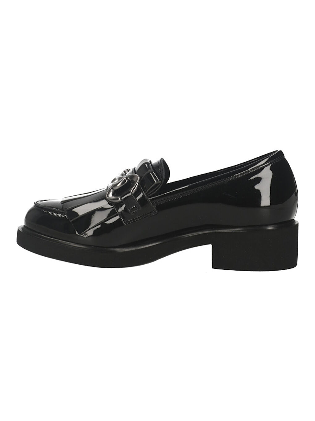 Siyah Kadın Oxford ( Klasik) 844859DS 4859 VERNICE NERO F.DO BLACK SC Nero-1