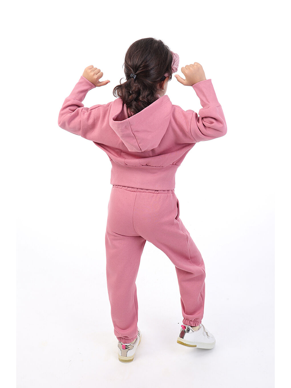 Pembe Kız Çocuk Eşofman Takım-2