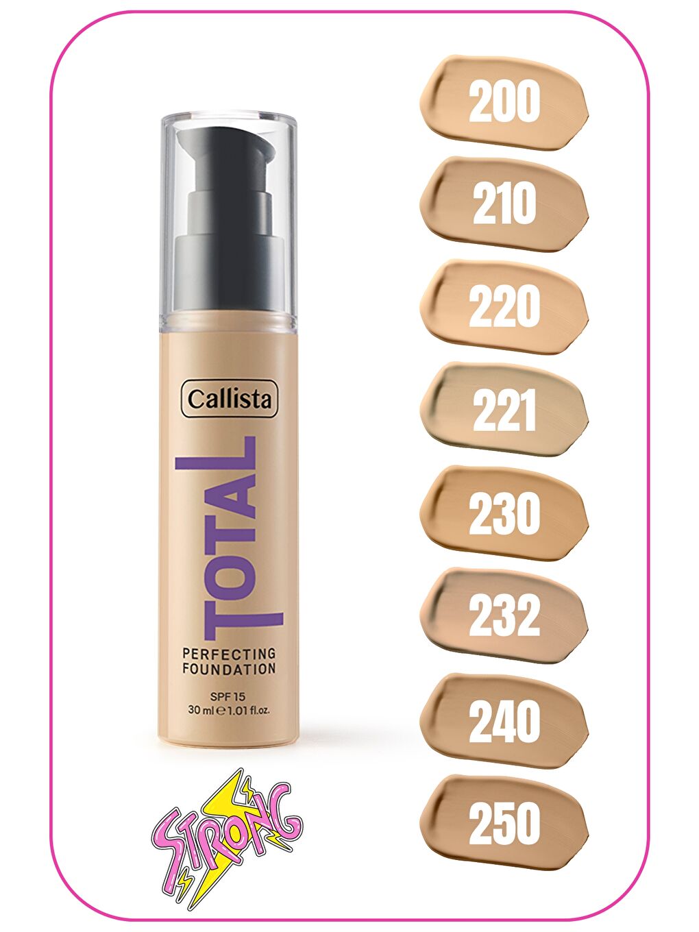 Total Perfecting Fondöten 232 Pembe Bej-2