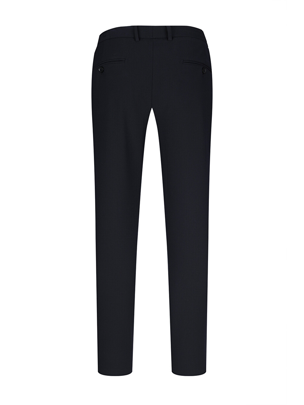 Lacivert Rahat Kesim Yandan Cepli Jogger Pantolon-2