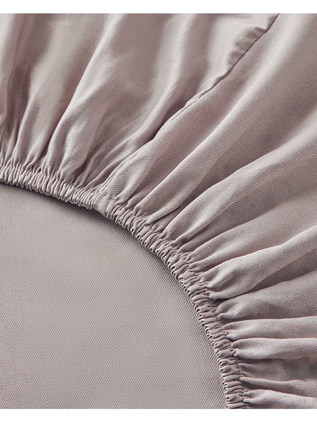 Pembe Crystal İpeksi Twill King Size Nevresim Takımı 240x220 cm Gül Kurusu-5