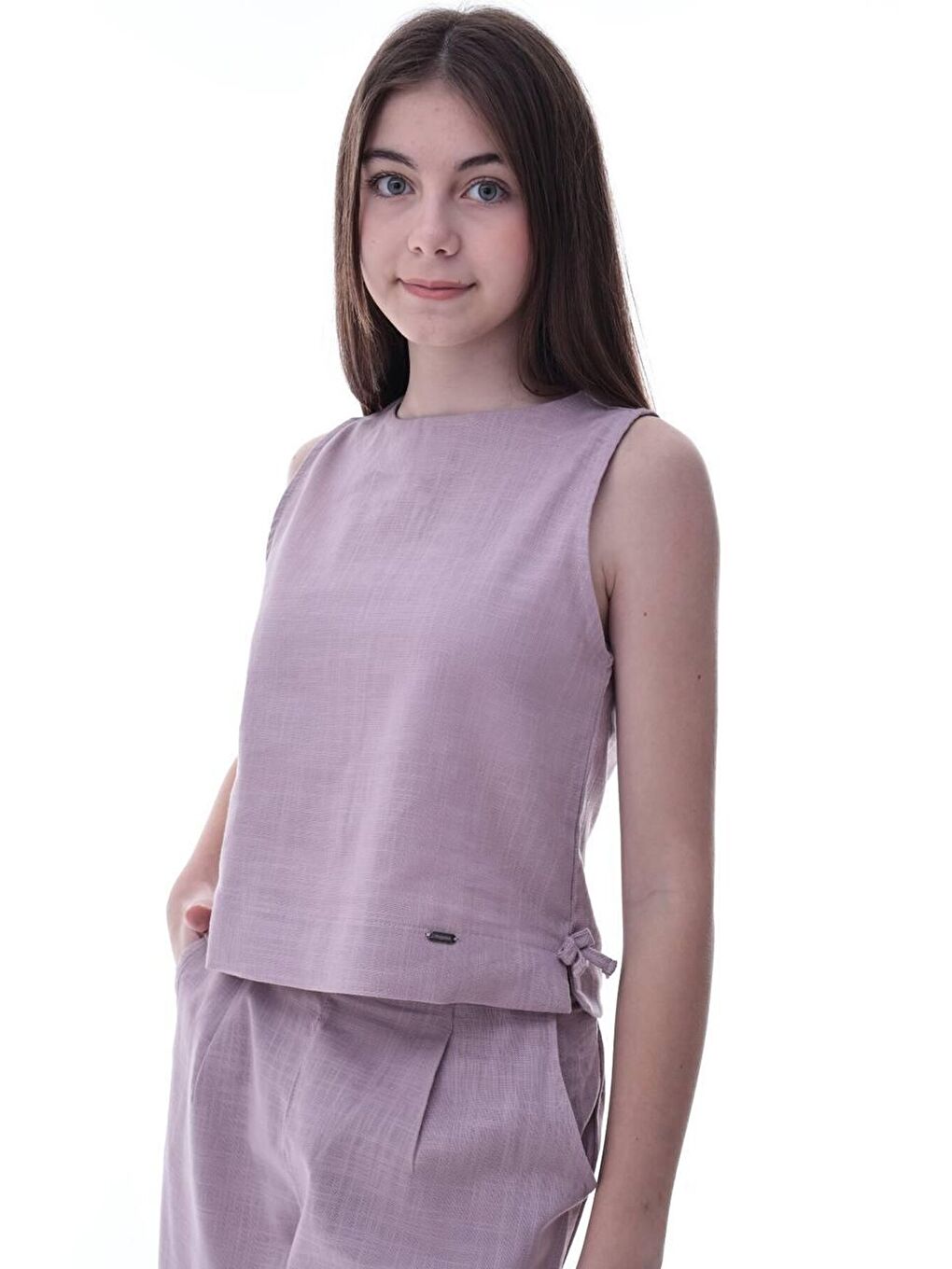 Kız Çocuk İkili Takım Pembe-2