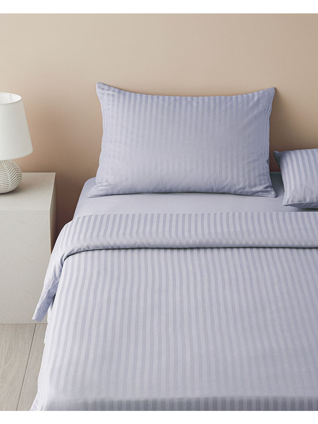 Crystal İpeksi Twill King Size Nevresim Takımı 240x220 cm Mavi-2