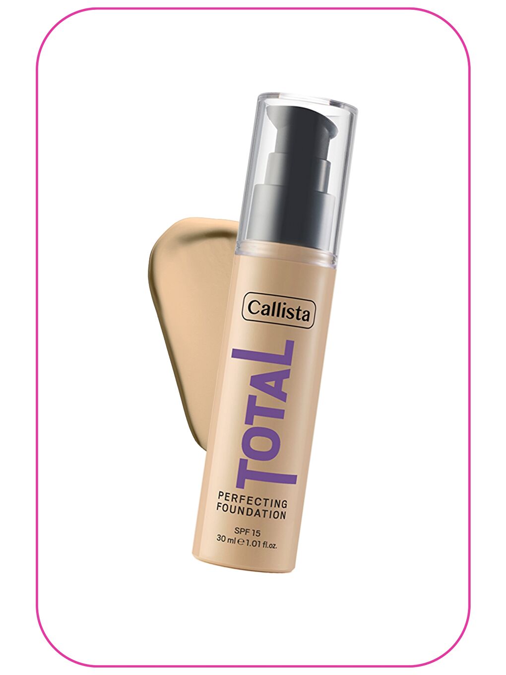 Total Perfecting Fondöten 221 Nude Bej-3