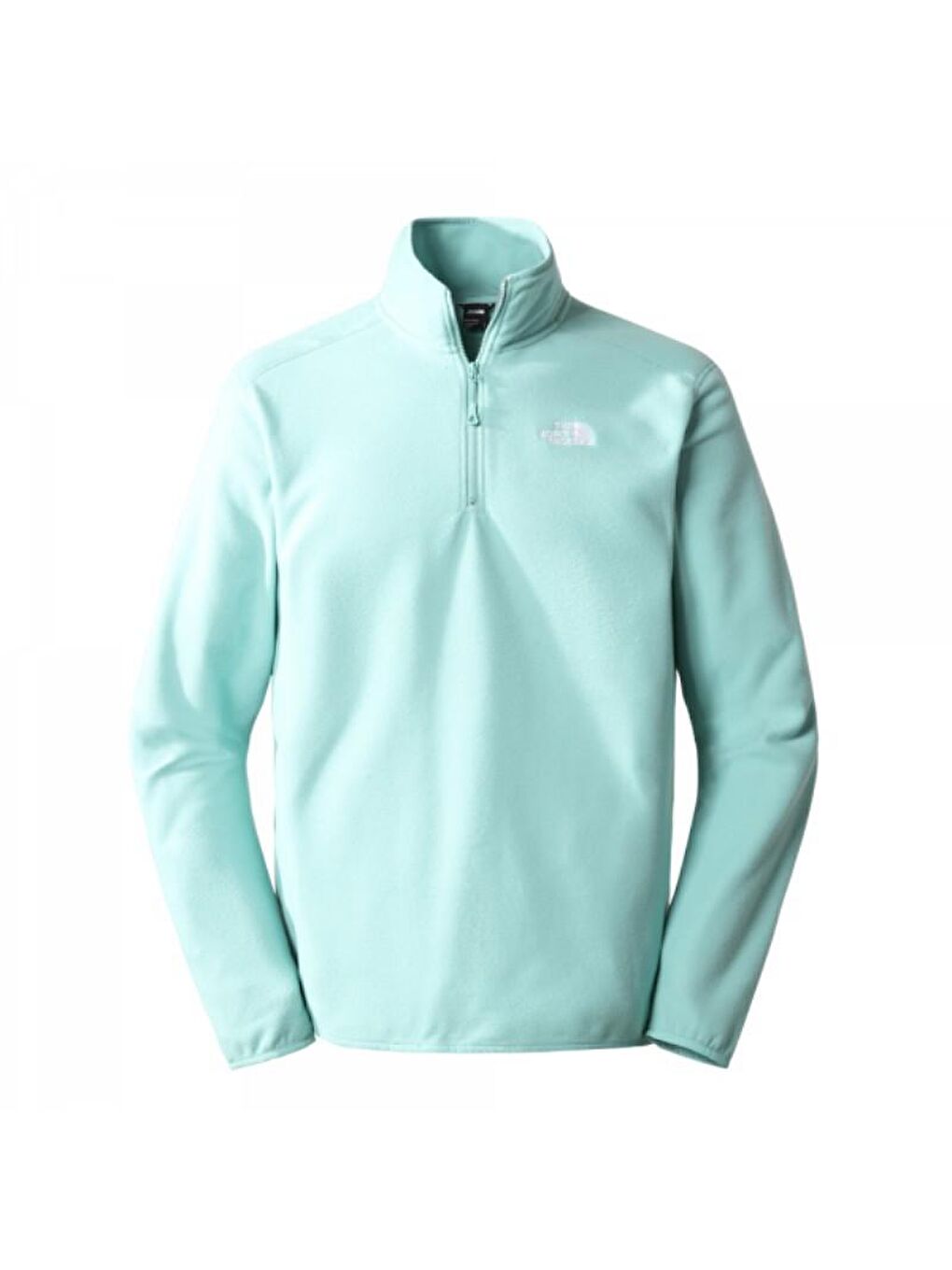 100 Glacier 1/4 Zip Erkek Turkuaz Sweatshirt
