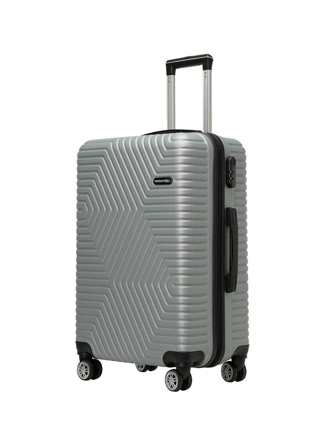 Sanderum -b 5pr Gri Unisex Büyük Boy Valiz-1