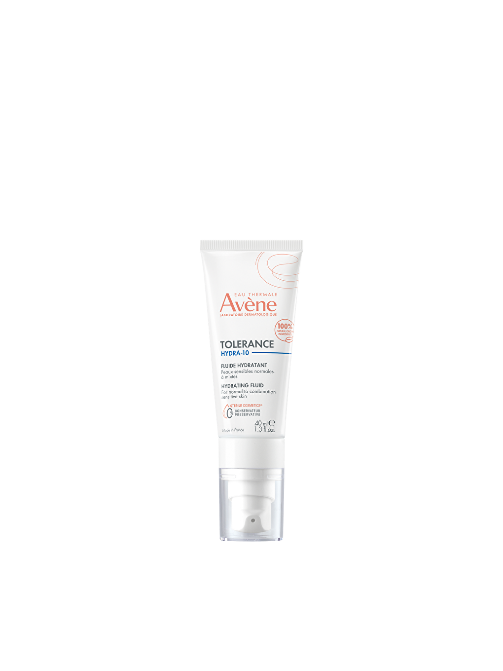 Avene Renksiz Tolerance Hydra-10 Fluide 40 ml