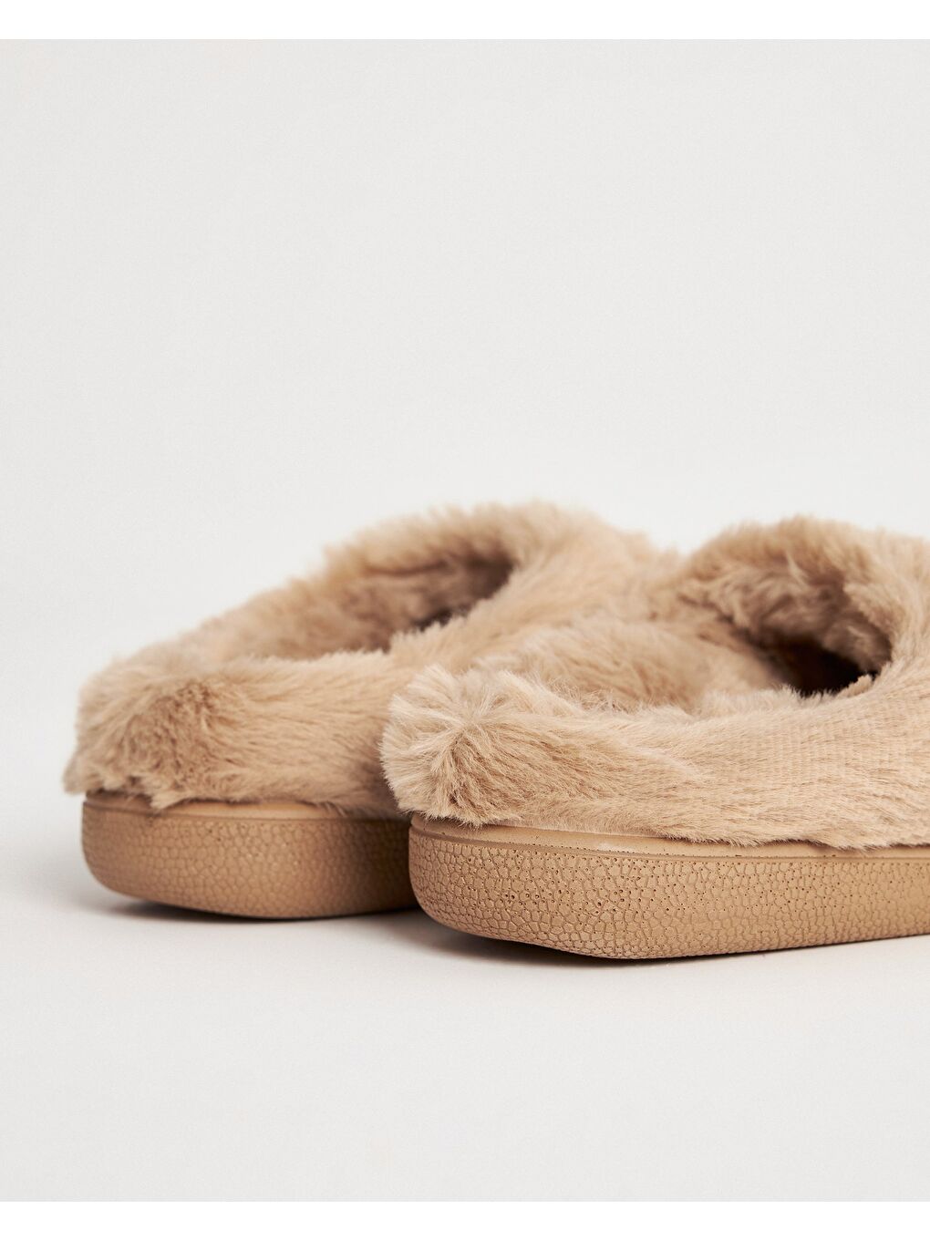 Kahverengi Çocuk Camel Ev İçi Ayakkabı - Agdo-2