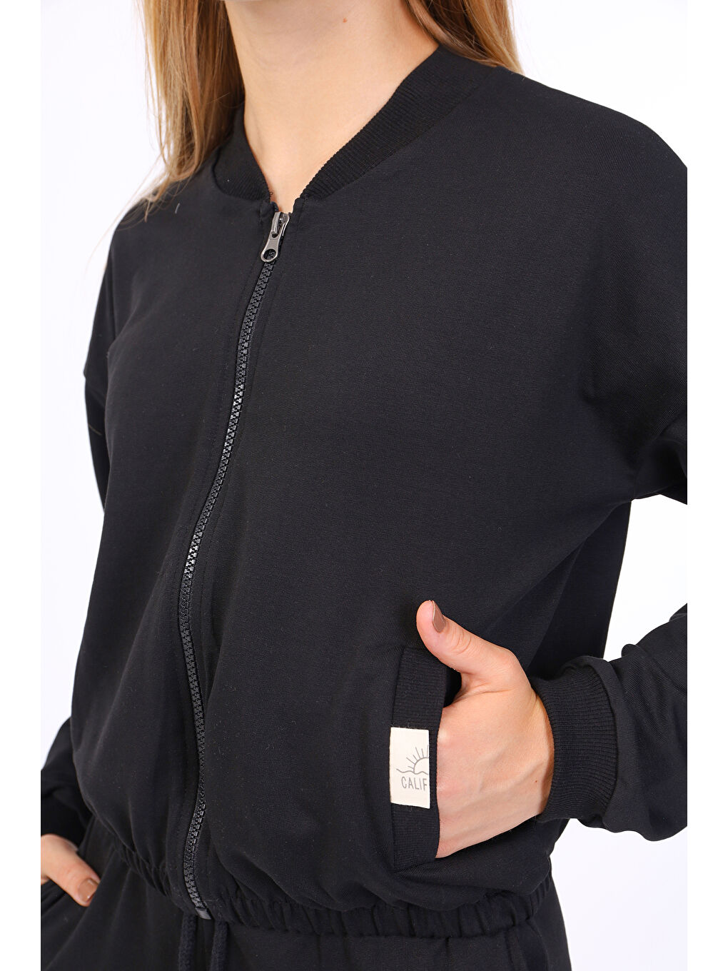 Siyah Kız Çocuk Eşofman Takım-3