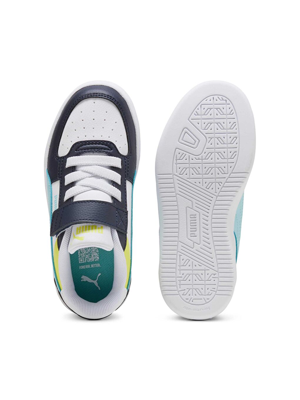 Beyaz Caven 2.0 Block Çocuk Spor Ayakkabı-3