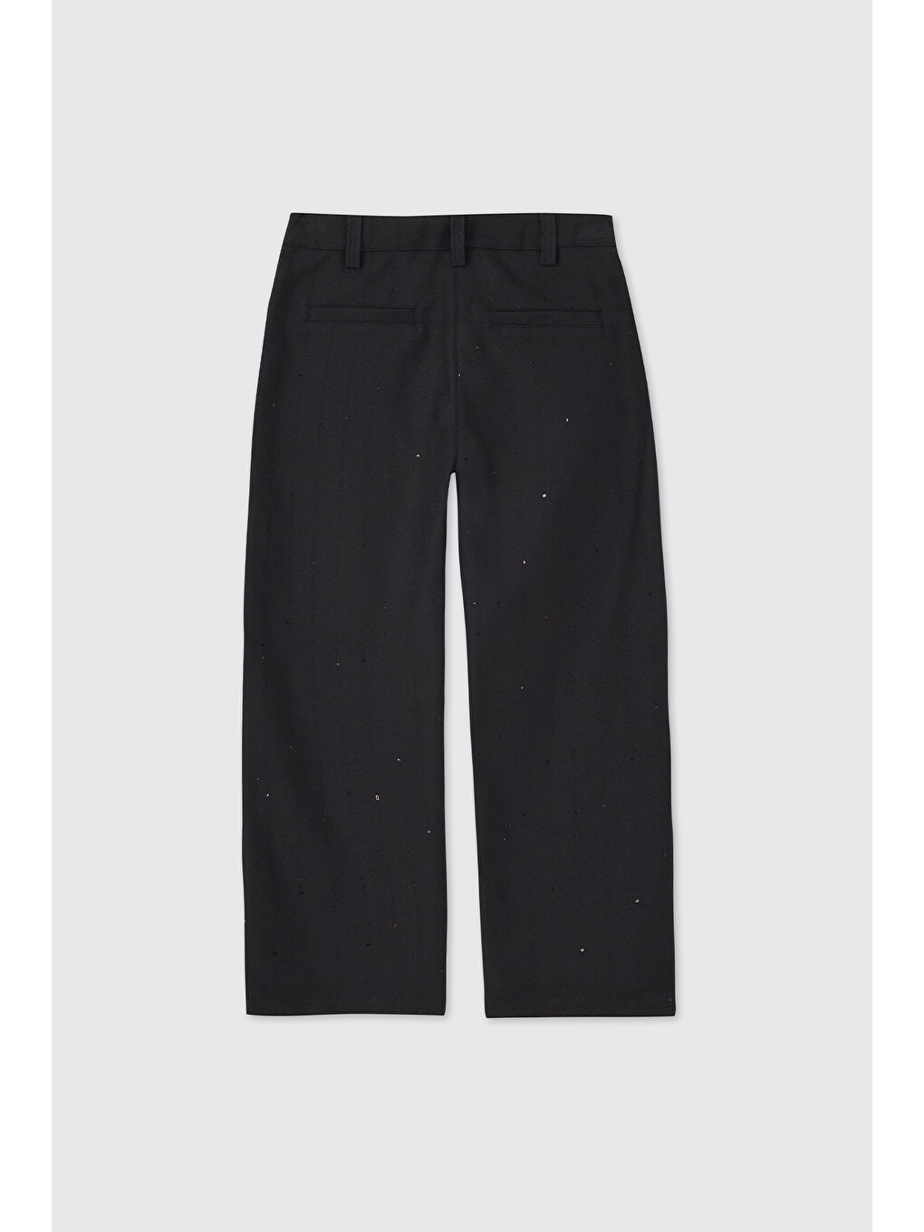 Kız Çocuk Beli Lastikli Lacivert Pantolon-1