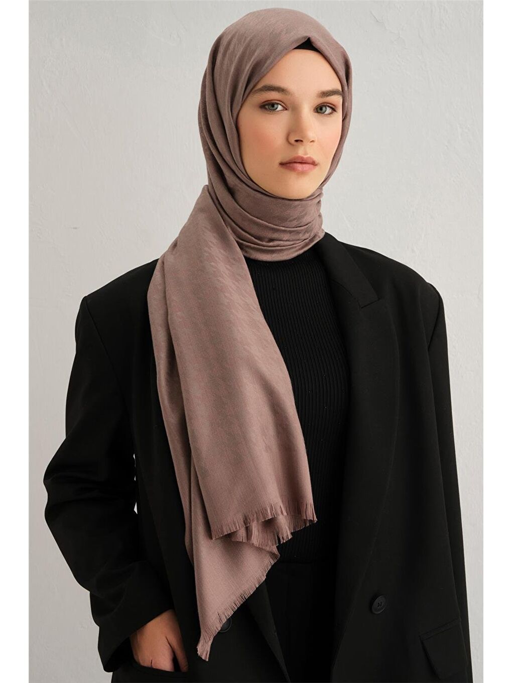Kahverengi Viscon Şal 3 19